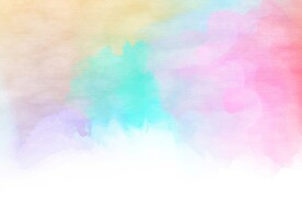 创意水彩抽象艺术画水彩晕染