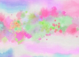 创意水彩抽象艺术画水彩晕染