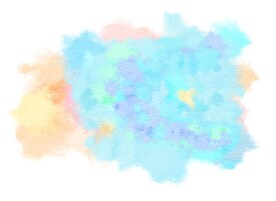 创意水彩抽象艺术画水彩晕染