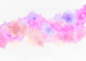 创意水彩抽象艺术画水彩晕染
