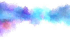 创意水彩抽象艺术画水彩晕染