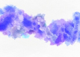 创意水彩抽象艺术画水彩晕染