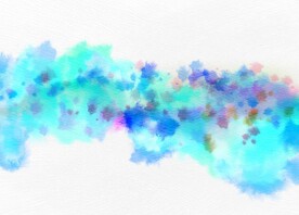 创意水彩抽象艺术画水彩晕染