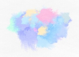 创意水彩抽象艺术画水彩晕染