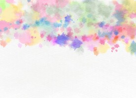 创意水彩抽象艺术画水彩晕染