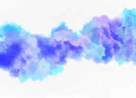 创意水彩抽象艺术画水彩晕染
