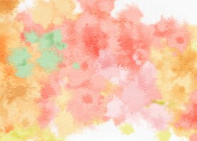创意水彩抽象艺术画水彩晕染