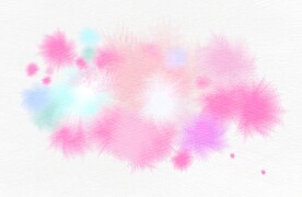 创意水彩抽象艺术画水彩晕染