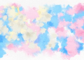 创意水彩抽象艺术画水彩晕染