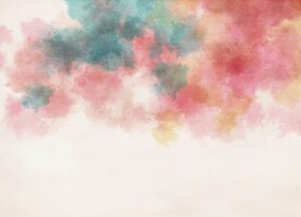 创意水彩抽象艺术画水彩晕染
