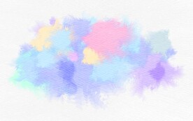 创意水彩抽象艺术画水彩晕染
