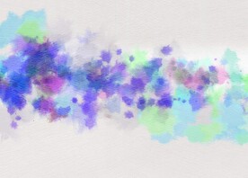 创意水彩抽象艺术画水彩晕染