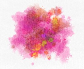 创意水彩抽象艺术画水彩晕染