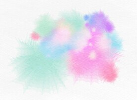 创意水彩抽象艺术画水彩晕染