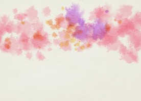 创意水彩抽象艺术画水彩晕染