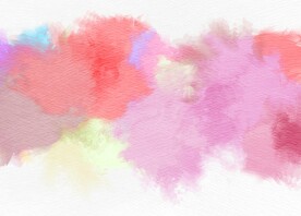 创意水彩抽象艺术画水彩晕染