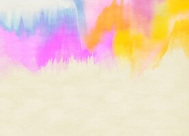创意水彩抽象艺术画水彩晕染