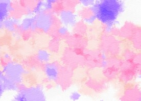 创意水彩抽象艺术画水彩晕染