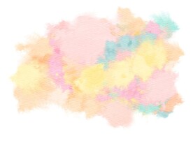 创意水彩抽象艺术画水彩晕染