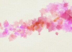 创意水彩抽象艺术画水彩晕染
