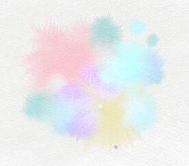 创意水彩抽象艺术画水彩晕染