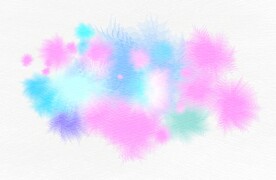 创意水彩抽象艺术画水彩晕染