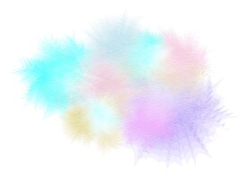 创意水彩抽象艺术画水彩晕染