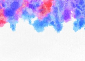 创意水彩抽象艺术画水彩晕染