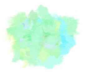 创意水彩抽象艺术画水彩晕染