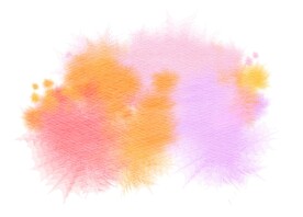 创意水彩抽象艺术画水彩晕染