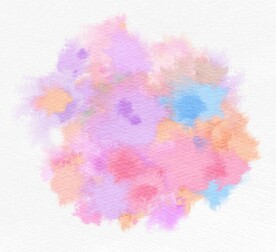 创意水彩抽象艺术画水彩晕染