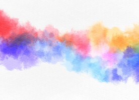 创意水彩抽象艺术画水彩晕染