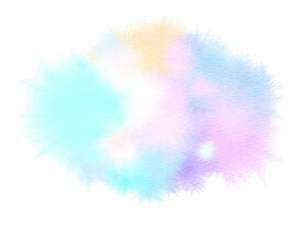创意水彩抽象艺术画水彩晕染