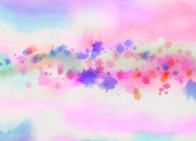 创意水彩抽象艺术画水彩晕染