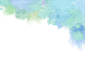 创意水彩抽象艺术画水彩晕染