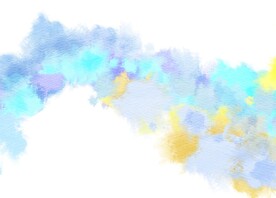 创意水彩抽象艺术画水彩晕染