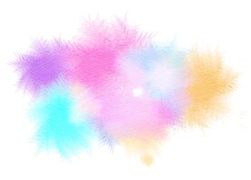 创意水彩抽象艺术画水彩晕染