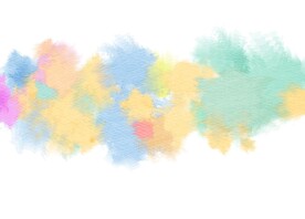 创意水彩抽象艺术画水彩晕染