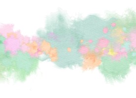 创意水彩抽象艺术画水彩晕染
