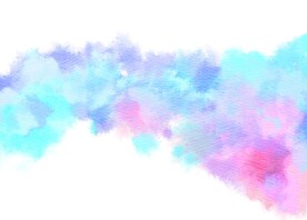创意水彩抽象艺术画水彩晕染
