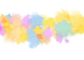 创意水彩抽象艺术画水彩晕染
