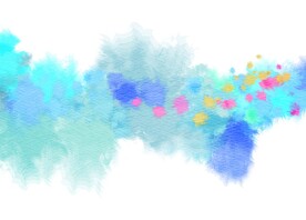 创意水彩抽象艺术画水彩晕染