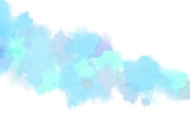 创意水彩抽象艺术画水彩晕染