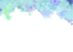 创意水彩抽象艺术画水彩晕染