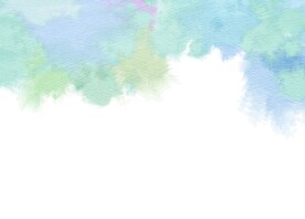 创意水彩抽象艺术画水彩晕染
