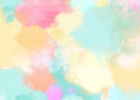 创意水彩抽象艺术画水彩晕染