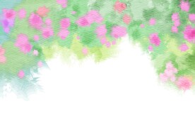 创意水彩抽象艺术画水彩晕染
