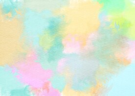 创意水彩抽象艺术画水彩晕染