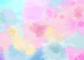 创意水彩抽象艺术画水彩晕染
