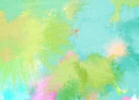 创意水彩抽象艺术画水彩晕染